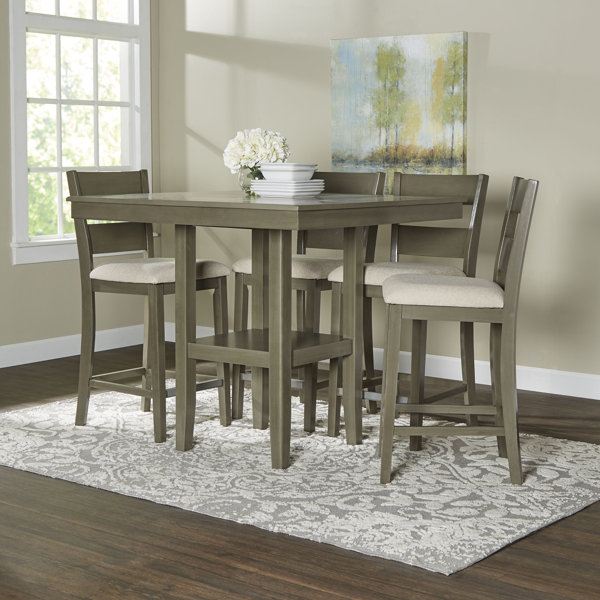 Brantford 5Piece CounterHeight Dining Set & Reviews Birch Lane